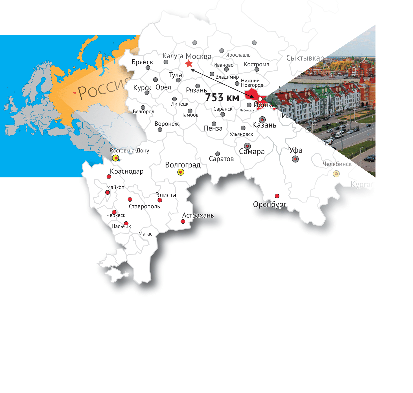 Карта Региона